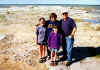 family on beach 7/2001