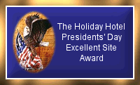 Holiday Hotel President's Day Award