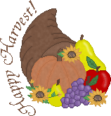 Happy Harvest cornucopia