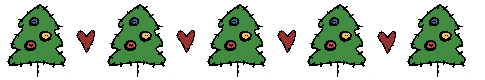 Christmas tree line