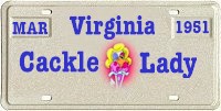 Cackle Lady's plate